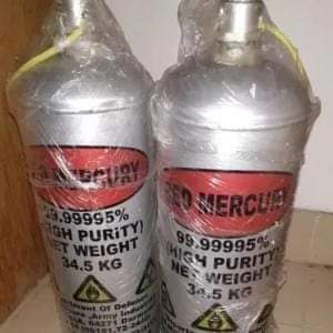 Buy red liquid mercury online: High purity red liquid mercury